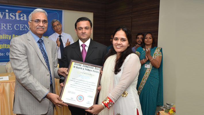Evista Eye Care Accredited with NABH
